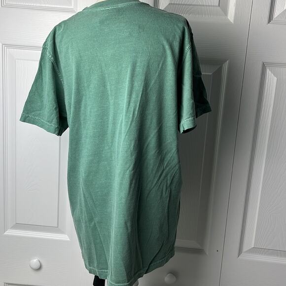 Make It Happen Tee Green White Small - Picture 5 of 6